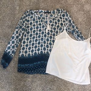 Blouse and cami